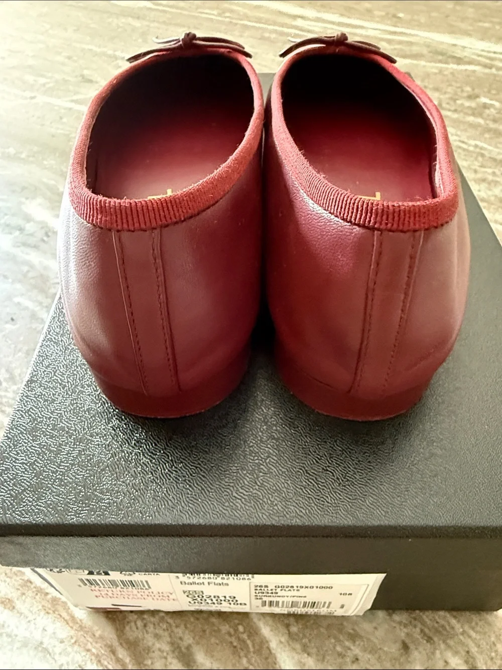 Chanel ballet flats 26S